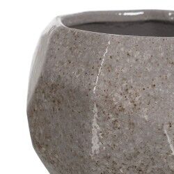 Vaso Grigio Ceramica 25 x 25 x 20 cm