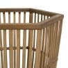 Set of Planters Natural Bamboo 39 x 34,5 x 35 cm (2 Units)