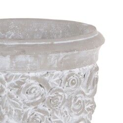 Planter Grey Cement 15,5 x 15,5 x 23 cm