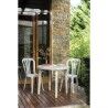 Sedia da giardino Garbar Garrotxa Bianco polipropilene 43 x 89 x 52 cm (4 Unità)