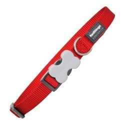 Collare per Cani Red Dingo Liscio Rosso 41-63 cm