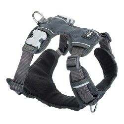 Dog Harness Red Dingo Padded Grey Size XL