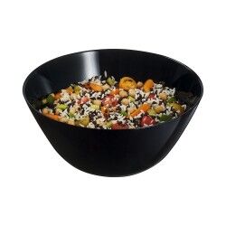 Salad Bowl Luminarc Zelie Black Glass