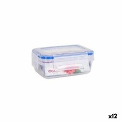 Porta pranzo Ermetico Quttin 500 ml Rettangolare 15 x 10 x 6 cm (12 Unità)