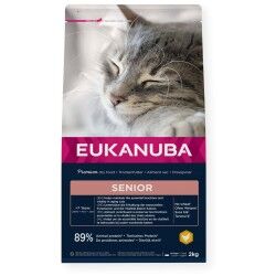 Cibo per gatti Eukanuba Senior Chicken Pollo 2 Kg