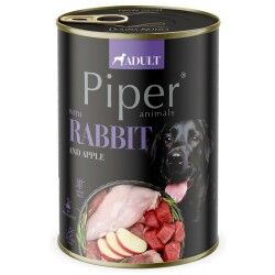 Wet food Dolina Noteci Piper Animals Rabbit and apple 800 g