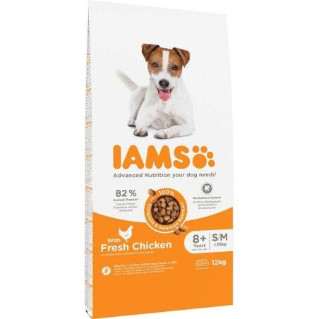 Fodder IAMS Vitality Senior Small & Medium Chicken 12 kg