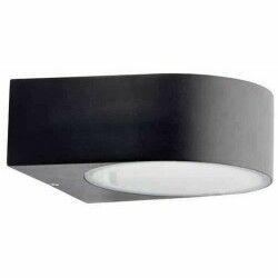 Wall Light Brilliant Tyler Black Metal 60 W E27