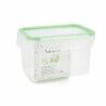 Hermetic Lunch Box Quid Greenery 1,8 L Transparent Plastic (Pack 4x)