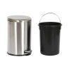 Pedal bin Home ESPRIT Silver Stainless steel polypropylene 20 L