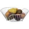 Fruit Bowl Alexandra House Living White Metal 28 x 26 x 10 cm