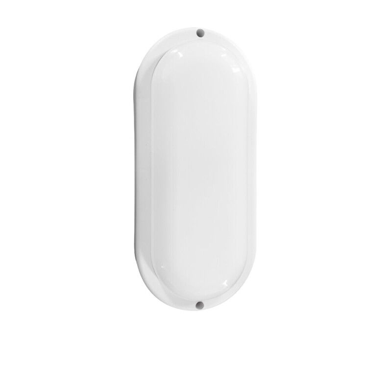 Wall Light EDM 32448 White Plastic F 18 W 120 W 1820 Lm Movement Sensor Light sensor Oval (4000 K)