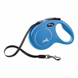 Guinzaglio per Cani Flexi Azzurro S