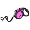 Guinzaglio per Cani Flexi S 5 m Rosa