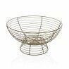 Fruit Bowl Versa Metal Steel (33 x 17 cm)