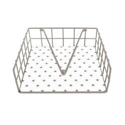 Napkin holder Versa Steel 35 x 0,03 x 25 cm Stars