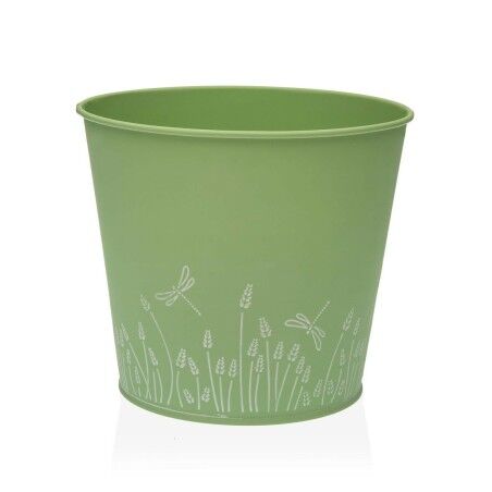 Vaso Versa Zink Verde Metallo (16 cm)