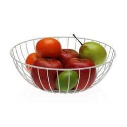 Fruit Bowl Versa Bicycle Metal Steel MDF Wood 28 x 10 x 28 cm