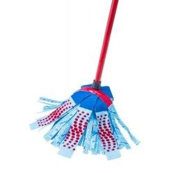 Mop Vileda 3Action Velour XL Blue Red