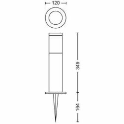 Lampada Philips Grigio 12 V Bianco Caldo 600 lm (1 Unità)