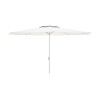 Sunshade Marbueno White Polyester Steel Ø 270 cm