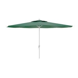 Marbueno Ombrellone Acciaio 8 Steli D300 cm Poliestere Verde Giardino, Piscina e Terrazza 10190