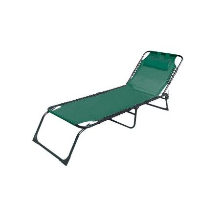 Sun-lounger Marbueno Green 190 x 27 x 58 cm