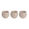 Set of pots Ibergarden ES0301214S3 Taupe Plastic 12 x 12 x 11 cm (6 Units)