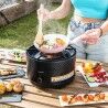 Barbecue a Carbone Portatile Senza Fumo CleanQ InnovaGoods