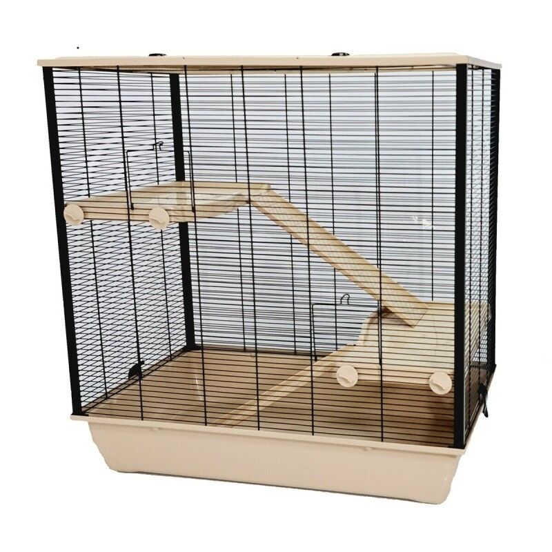 Cage INTER-ZOO G306ACTB Metal Plastic 80 x 80 x 48 cm