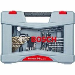 Set di trapani BOSCH 2608P00234 76 Pezzi Acciaio inossidabile Custodia per il trasporto