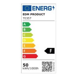 Faro Proiettore EDM 50 W 4000 Lm 6400K