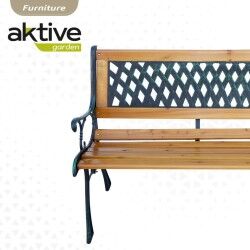 Bench Aktive Wood 125 x 73 x 52 cm