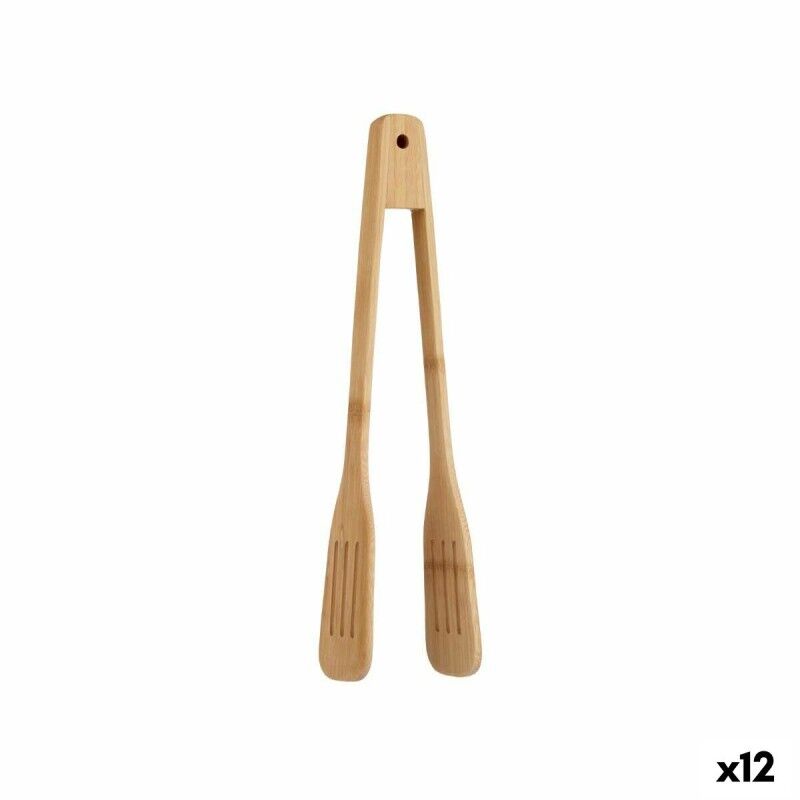 Pinze da Cucina Bambù 30,5 x 5 x 5,5 cm (12 Unità)