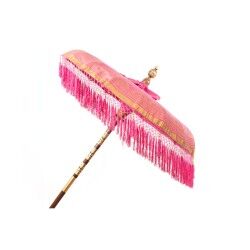 Decorative umbrella Romimex Bali Fuchsia 150 x 200 x 150 cm