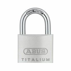 Key padlock ABUS Titalium 64ti/20 Steel Aluminium normal (2 cm)