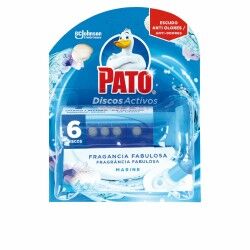 Deodorante per toilette Pato Discos Activos Marino 6 Unità Disinfettante