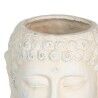 Vaso Crema Terracotta Buddha Orientale 14 x 14 x 15,5 cm