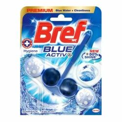 Deodorante per WC Bref Blue Activ Aqua Cartello da Porta 125 ml