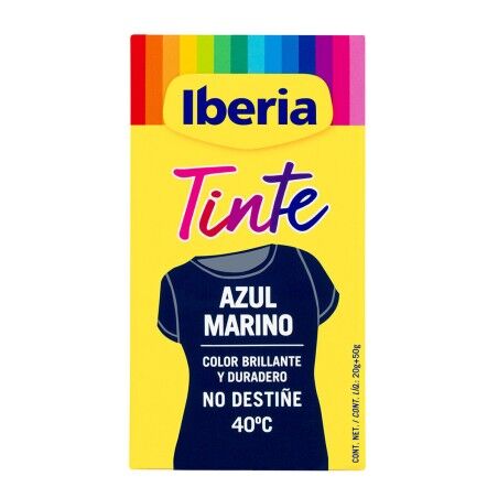 Inchiostro per Abbigliamento Tintes Iberia Blu Marino 40º C