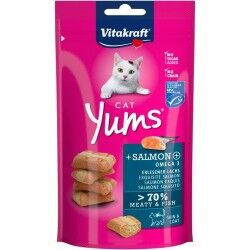 Spuntino per Cat Vitakraft Cat Yums Salmon Pesce 40 g