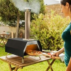 Pellet Pizza Oven with Accessories Pizzahven InnovaGoods (Refurbished A)