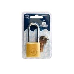 Key padlock EDM Brass