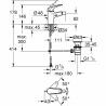 Rubinetto Monocomando Grohe Metallo Ottone (1 Unità)