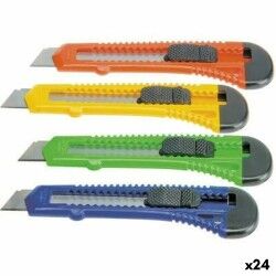 Taglierino Bat 18 mm Multicolore (24 Unità)