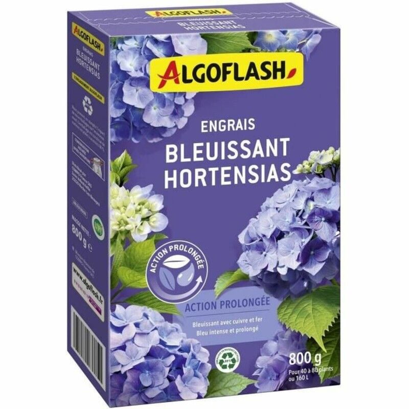 Fertilizzante per piante Algoflash ABLEUI800N Ortensia 800 g