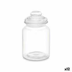 Vaso Vivalto CW-P00712-2/TH6 Trasparente 900 ml Con coperchio (12 Unità)