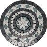 Tavolo con 2 sedie Alexandra House Living Multicolore 60 x 71 x 60 cm Mosaico