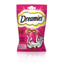 Spuntino per Cat Dreamies 60 g Carne di vitello