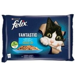 Cibo per gatti Purina Fantastic Salmone 340 g